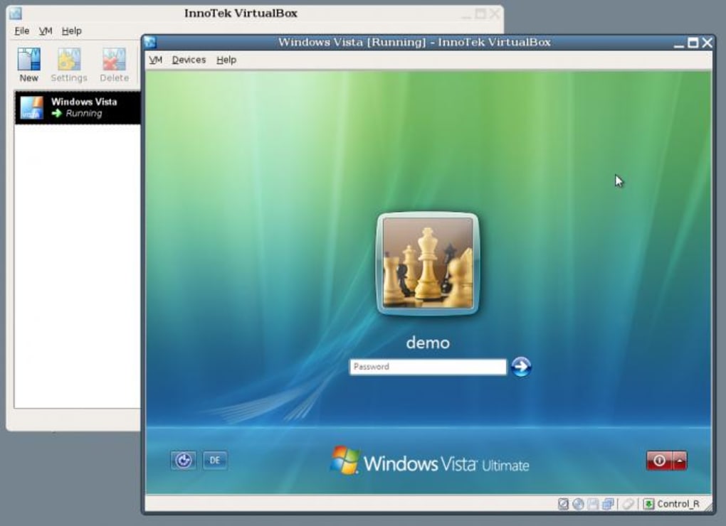 virtual windows 7 machine